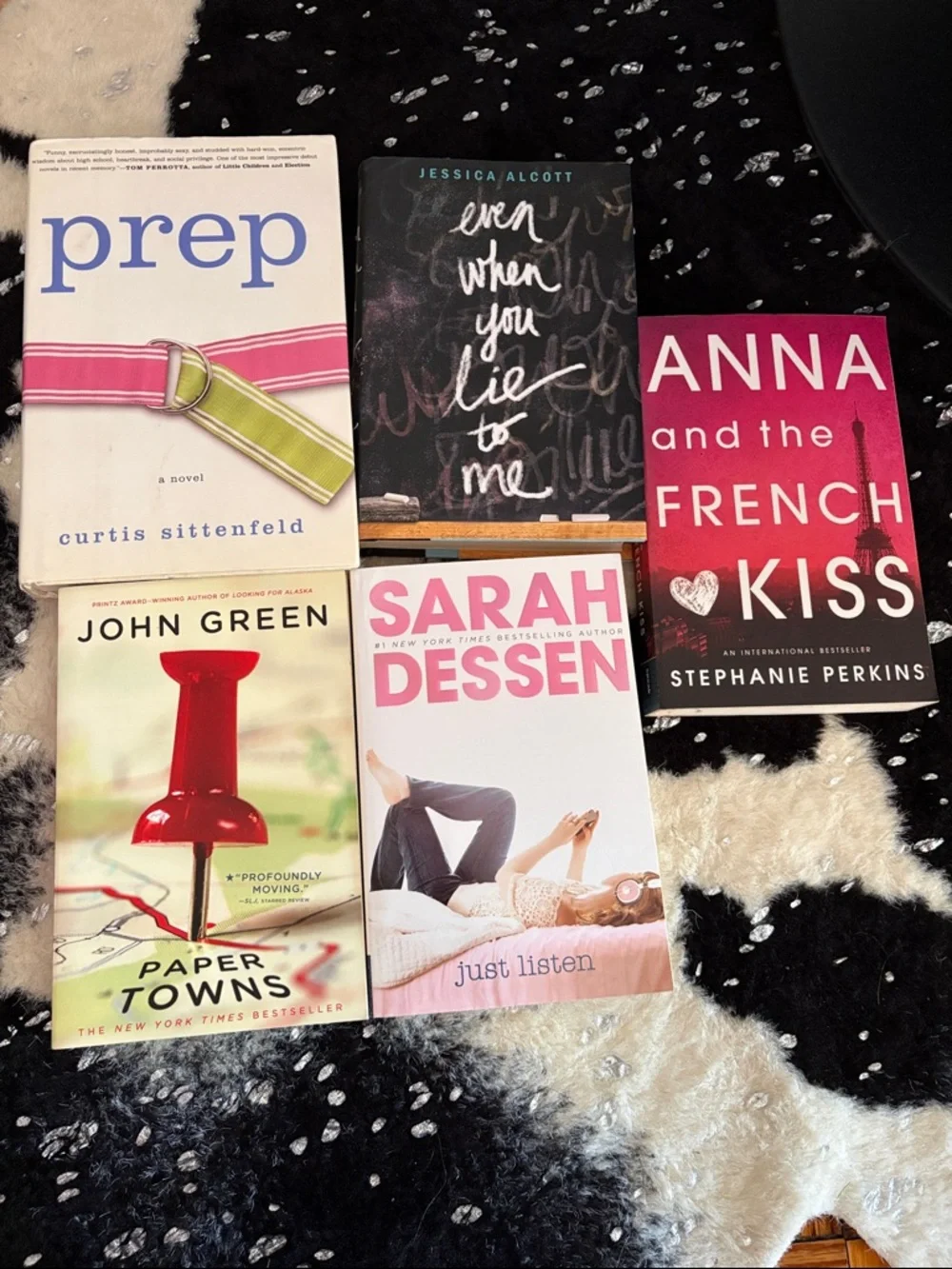 YA Fiction 5 Book Bundle - Hardcover and Paperback